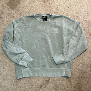 Womens Nike Size Large Sage Sweatshirt